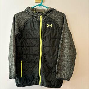 SOLD - Under Armour Boys Size: Youth Large Jacket hooded jacket youth